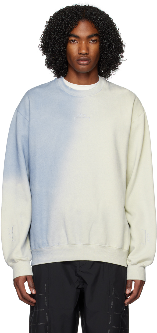 A-COLD-WALL* Blue Gradient Sweatshirt A-Cold-Wall*