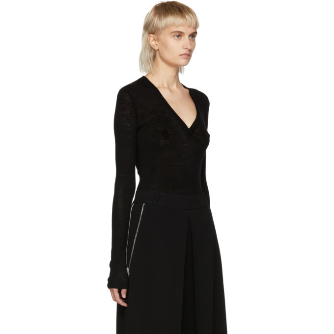 Deep V-Neck Sweater T by Alexander Wang