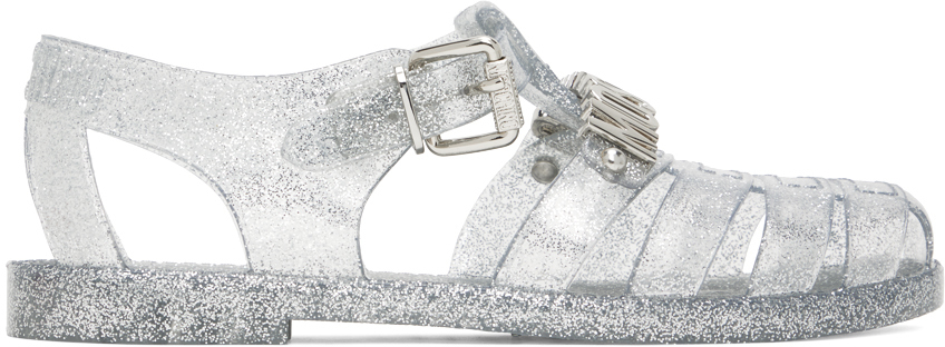 moschino jelly shoes