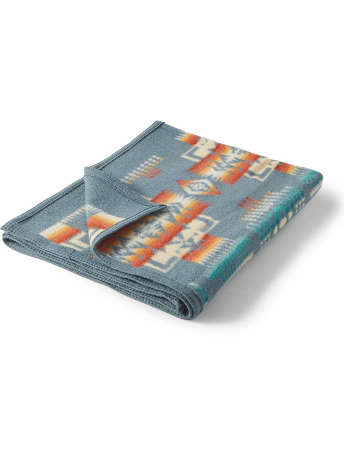 Pendleton Wool and CottonBlend Jacquard Blanket Pendleton
