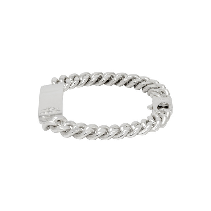 Bunney Silver Single Tour Identity Chain Bracelet Bunney
