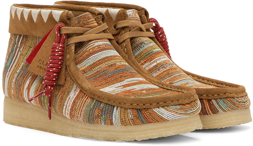 Clarks Originals Multicolor Wallabee Desert Boots Clarks Originals