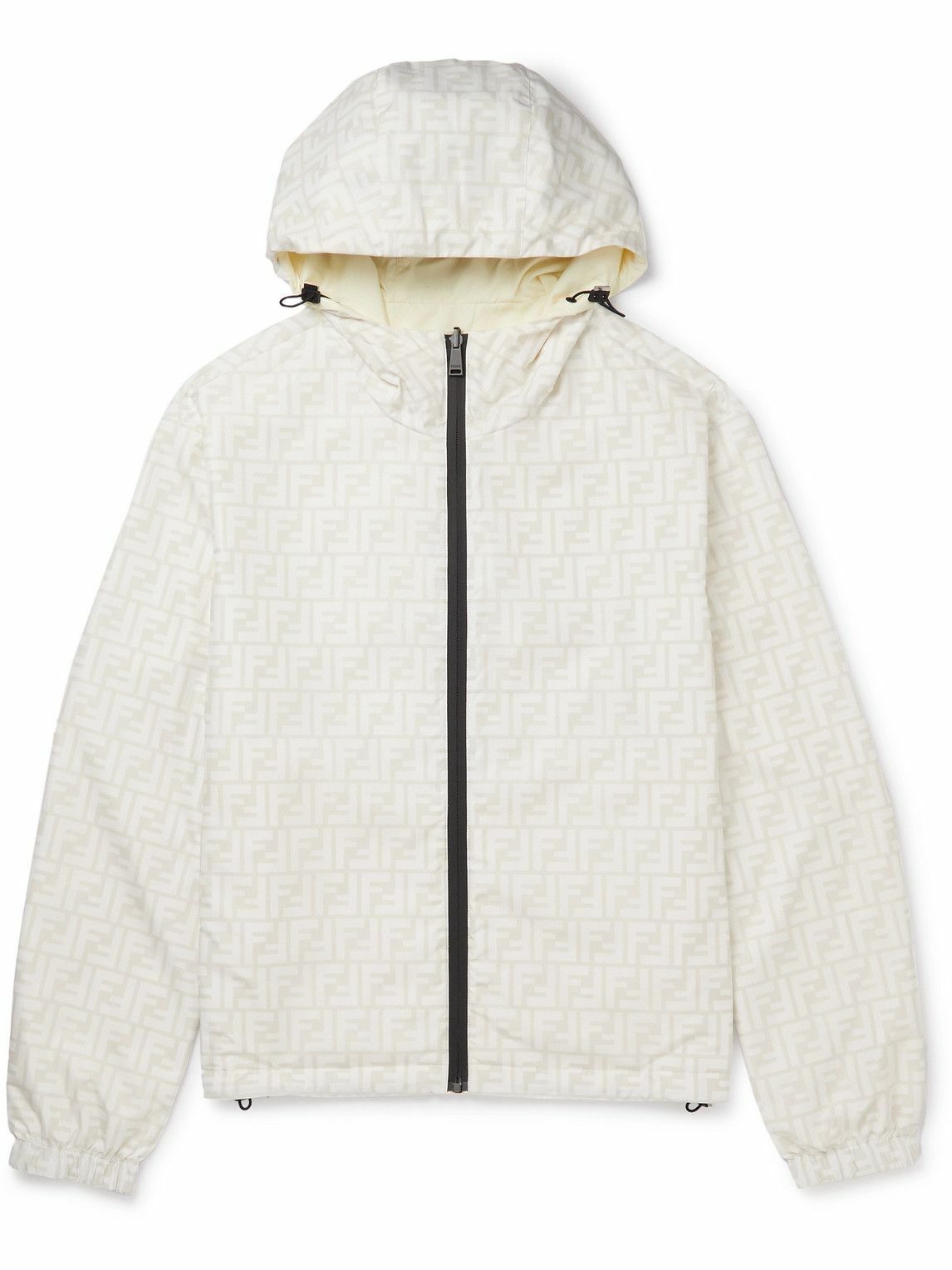 Fendi Navy Hooded Jacket