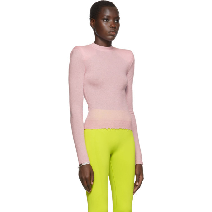 Unravel Pink Boiled Spaline Sweater Unravel