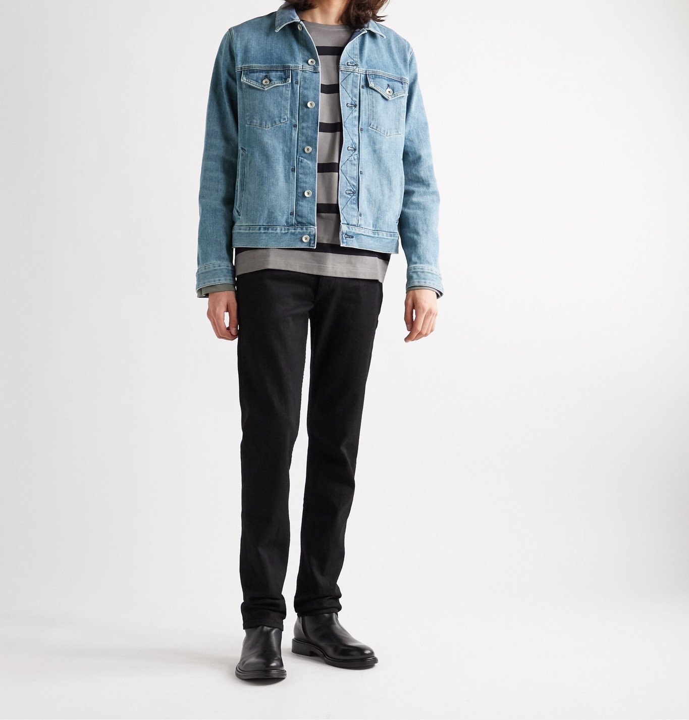 RAG & BONE - Definitive Denim Jacket - Blue Rag and Bone