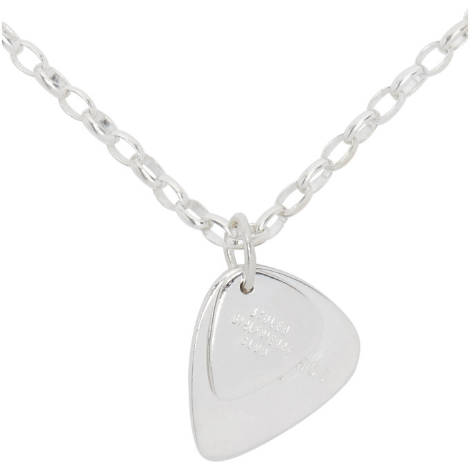 stolen girlfriends club guitar pick necklace