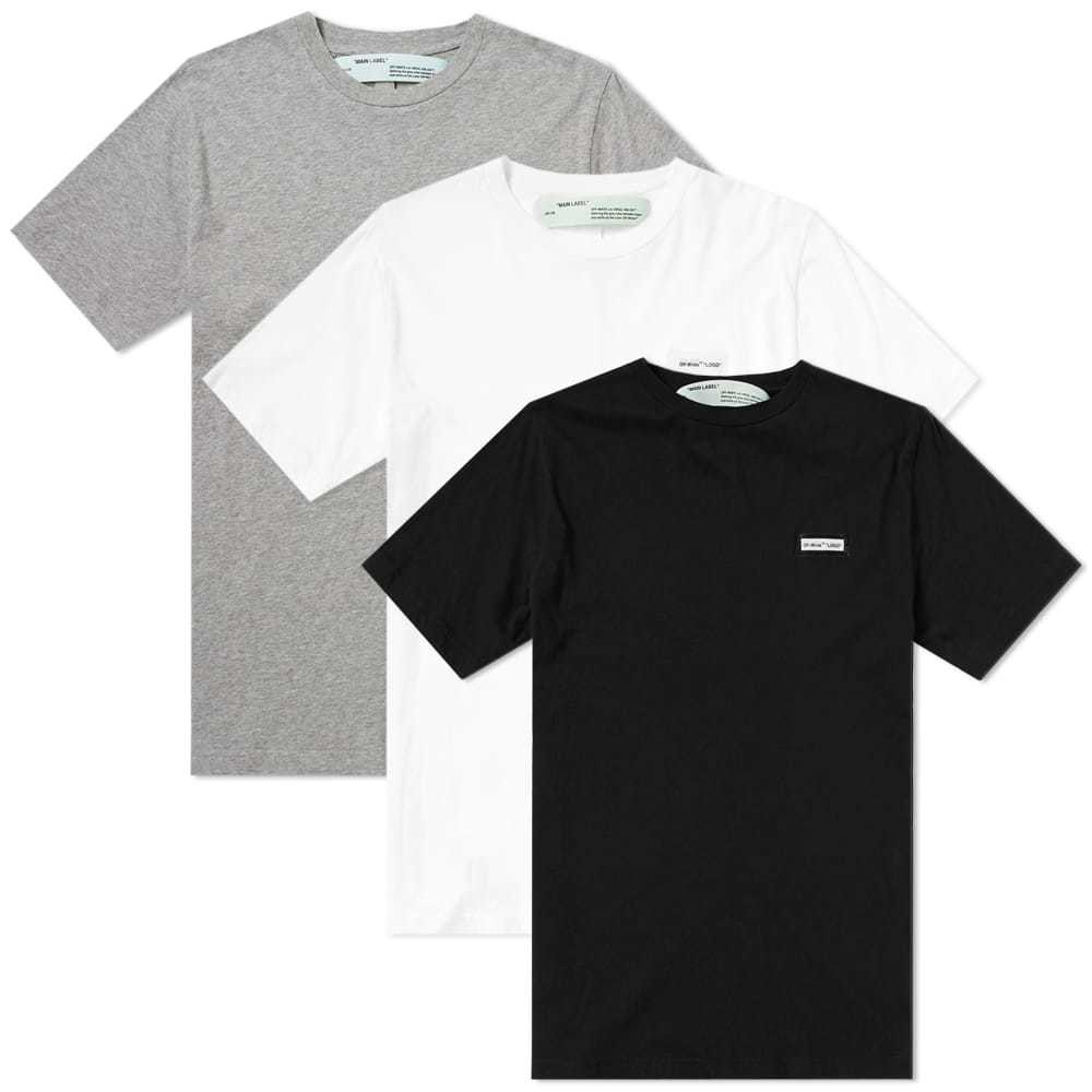 white basic tee