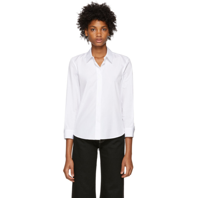 Jil Sander White Boxy E-Valentina Shirt Jil Sander