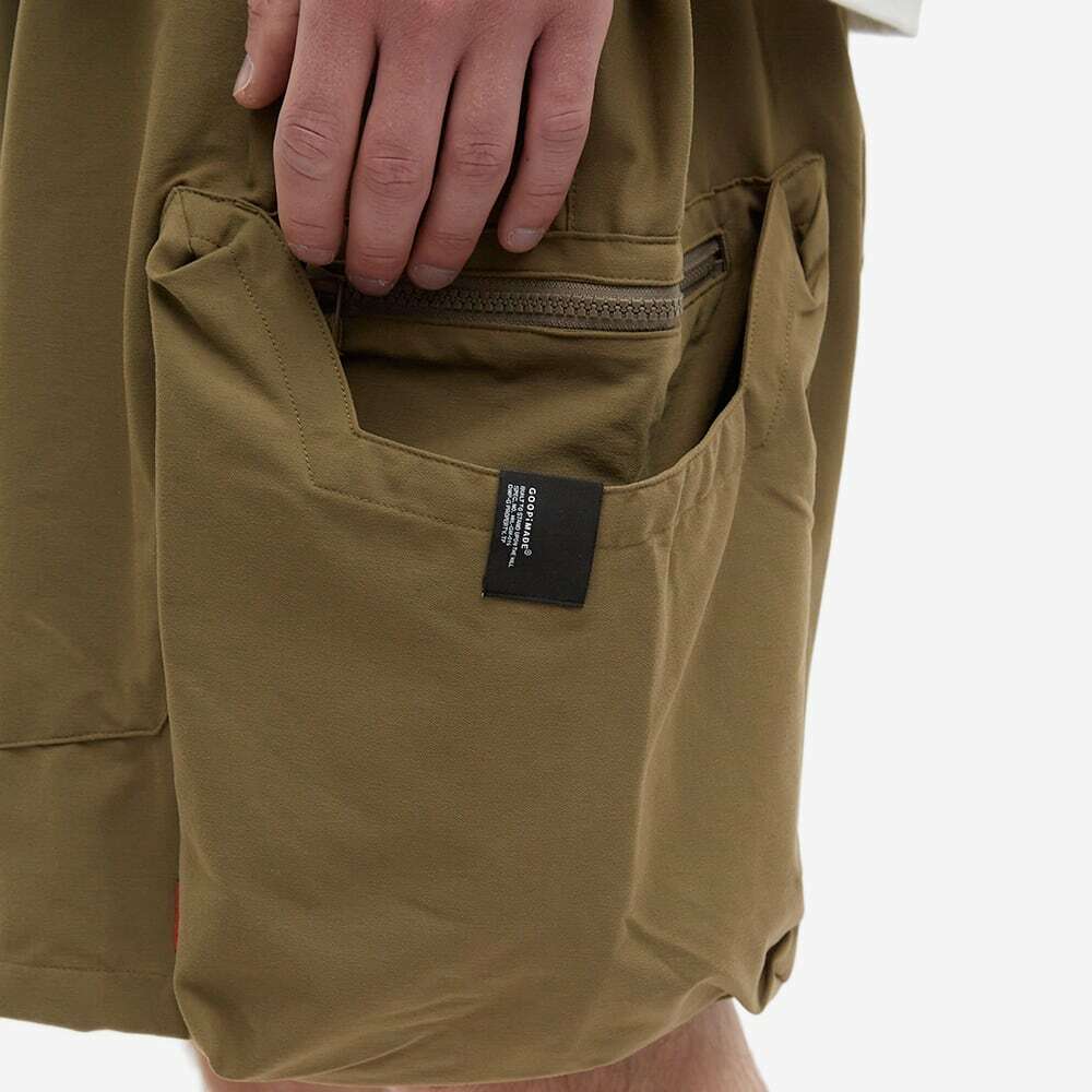 GOOPiMADE Men's RM-01 Soft Box Utility Pocket Short in Light Green