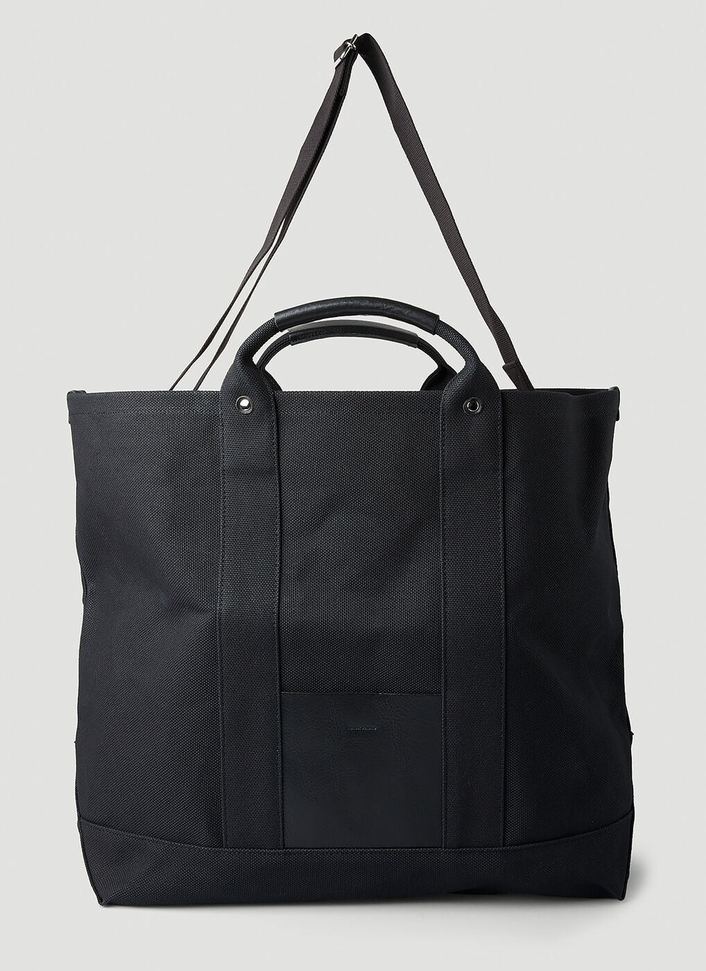 Womens Mens Bags Mens Tote bags Hender Scheme Leather Campus Small Tote Bag in Black 