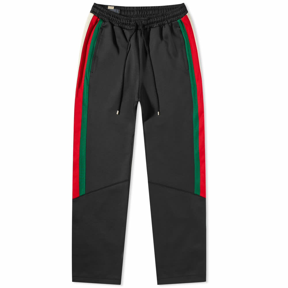 Gucci Men's Oval Logo Track Pant in Black Gucci