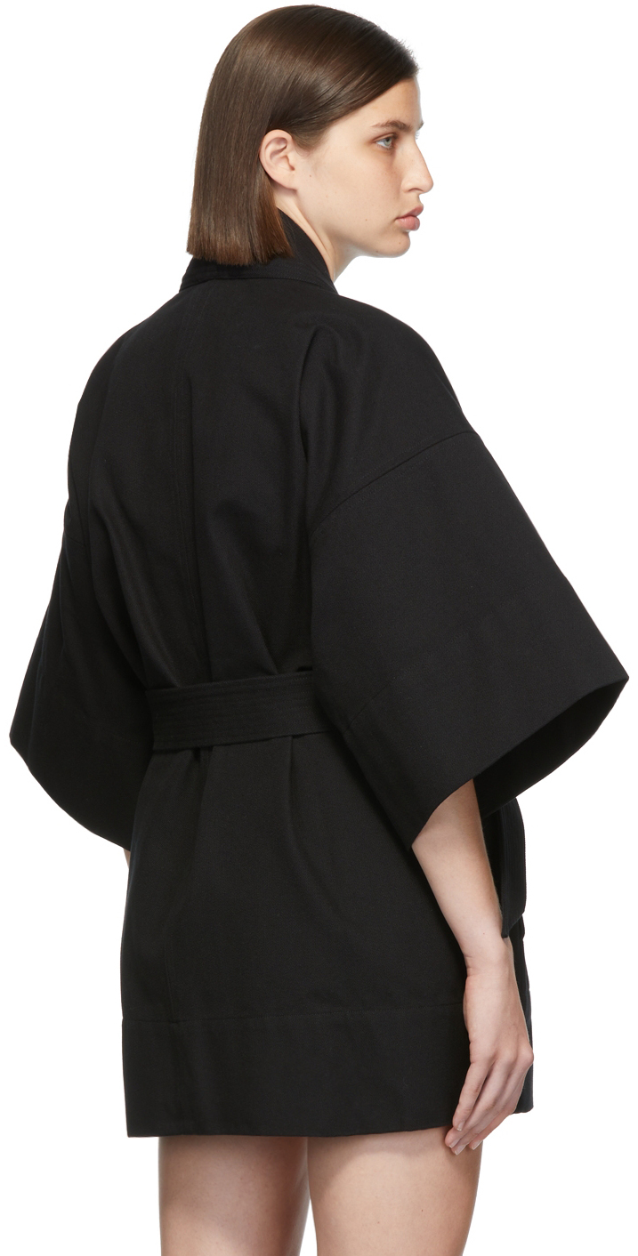 WARDROBE.NYC Black Kimono Jacket WARDROBE.NYC
