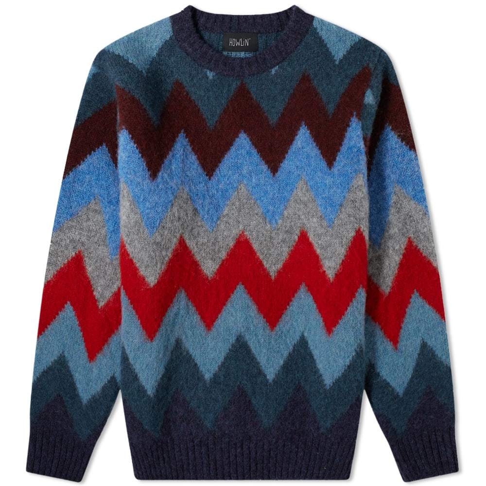 Youth Zigzag Crew Knit Howlin 