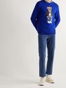 Polo Ralph Lauren - Embroidered Intarsia Cotton Sweater - Blue
