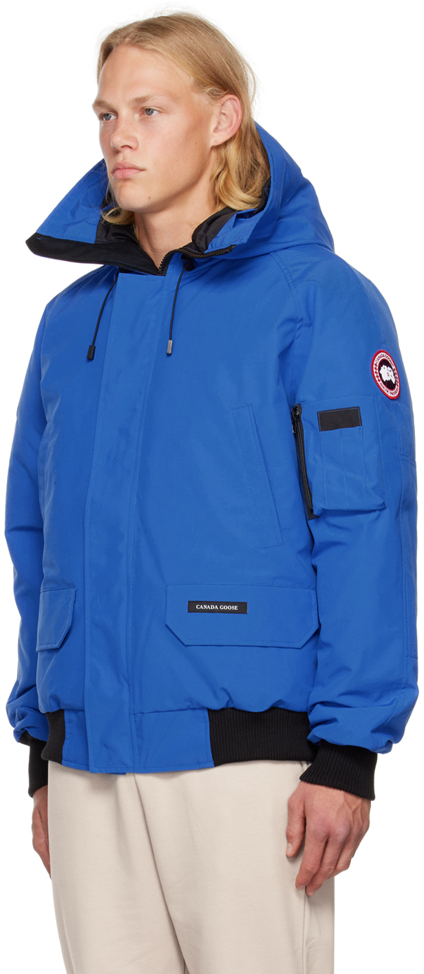Canada Goose Blue Chilliwack Down Bomber Jacket Canada Goose