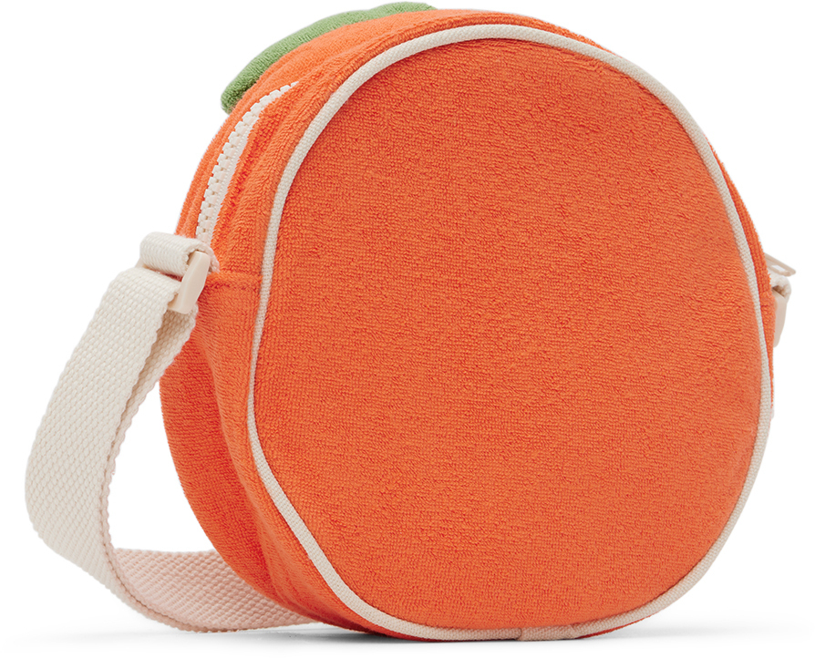 TINYCOTTONS Kids Orange Flower Bag TINYCOTTONS