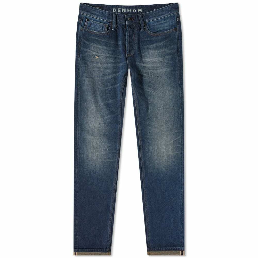 Denham Men's Razor Slim Fit Jean in Mid Blue Denham