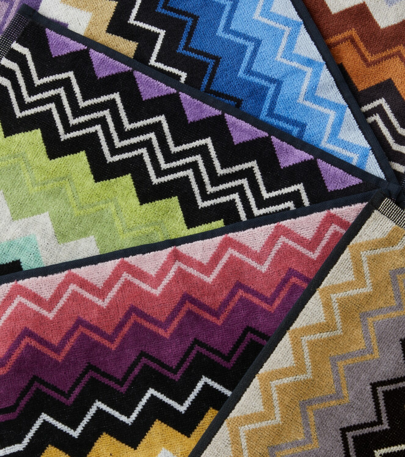 Missoni set of 6 face towels Missoni