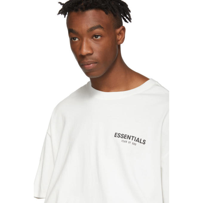 Essentials White Logo T-Shirt Essentials