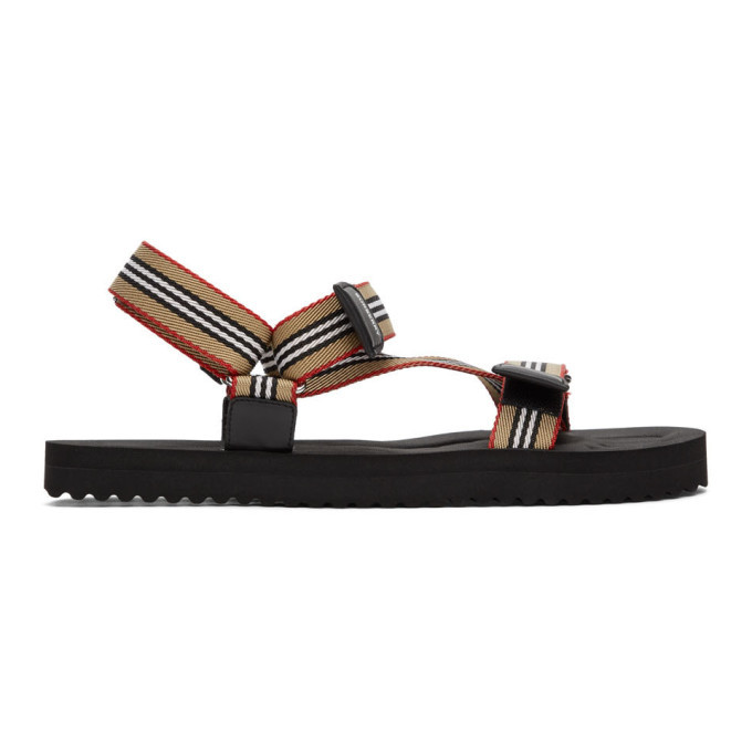 icon stripe sandals