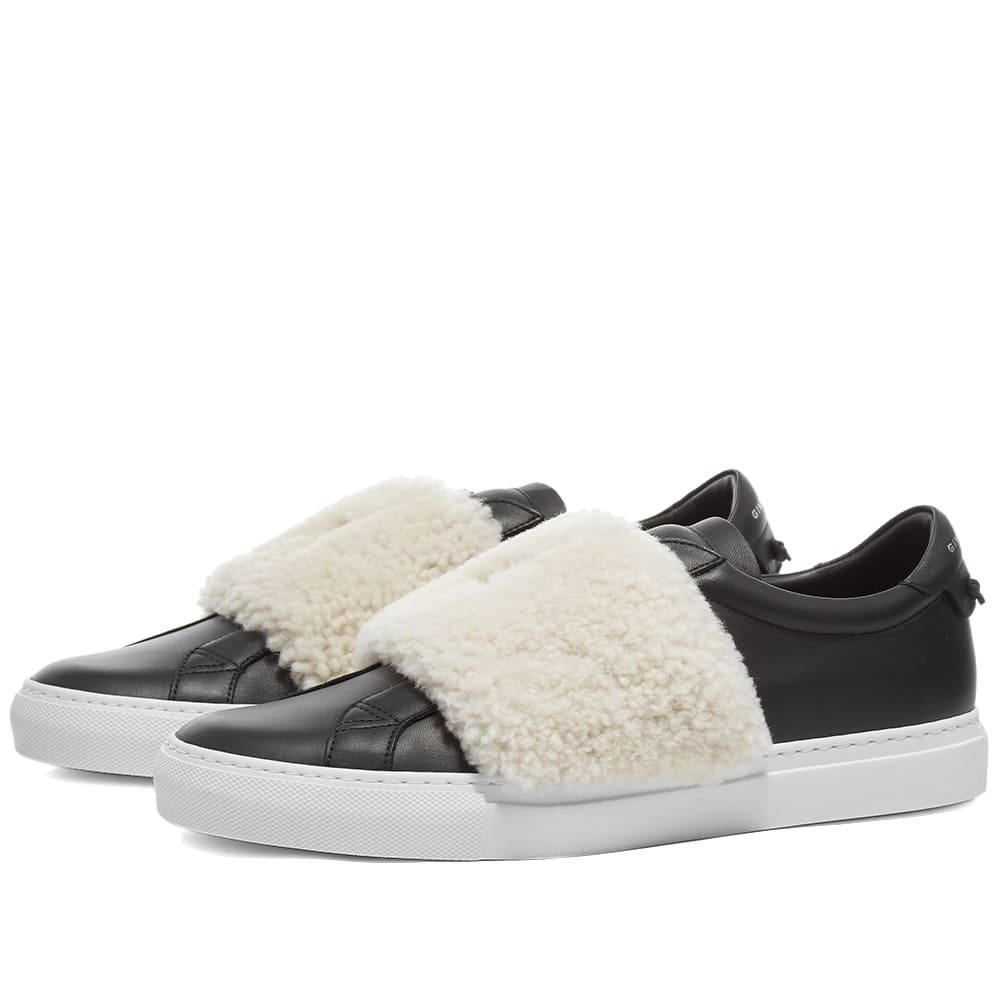 givenchy half zip logo band jacket