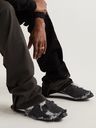 Rick Owens - Swampgod Upcycled Distressed Denim and Jersey Sneakers - Black