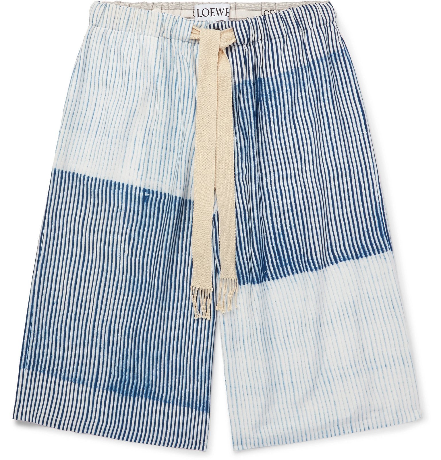 drawstring bermuda shorts