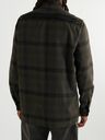 Rick Owens - Checked Brushed Cotton-Twill Overshirt - Gray