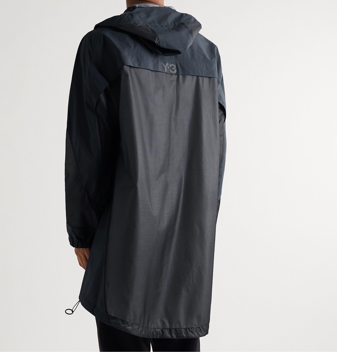 Y-3 - CH1 Terrex Oversized Panelled Nylon Hooded Parka - Gray Y-3