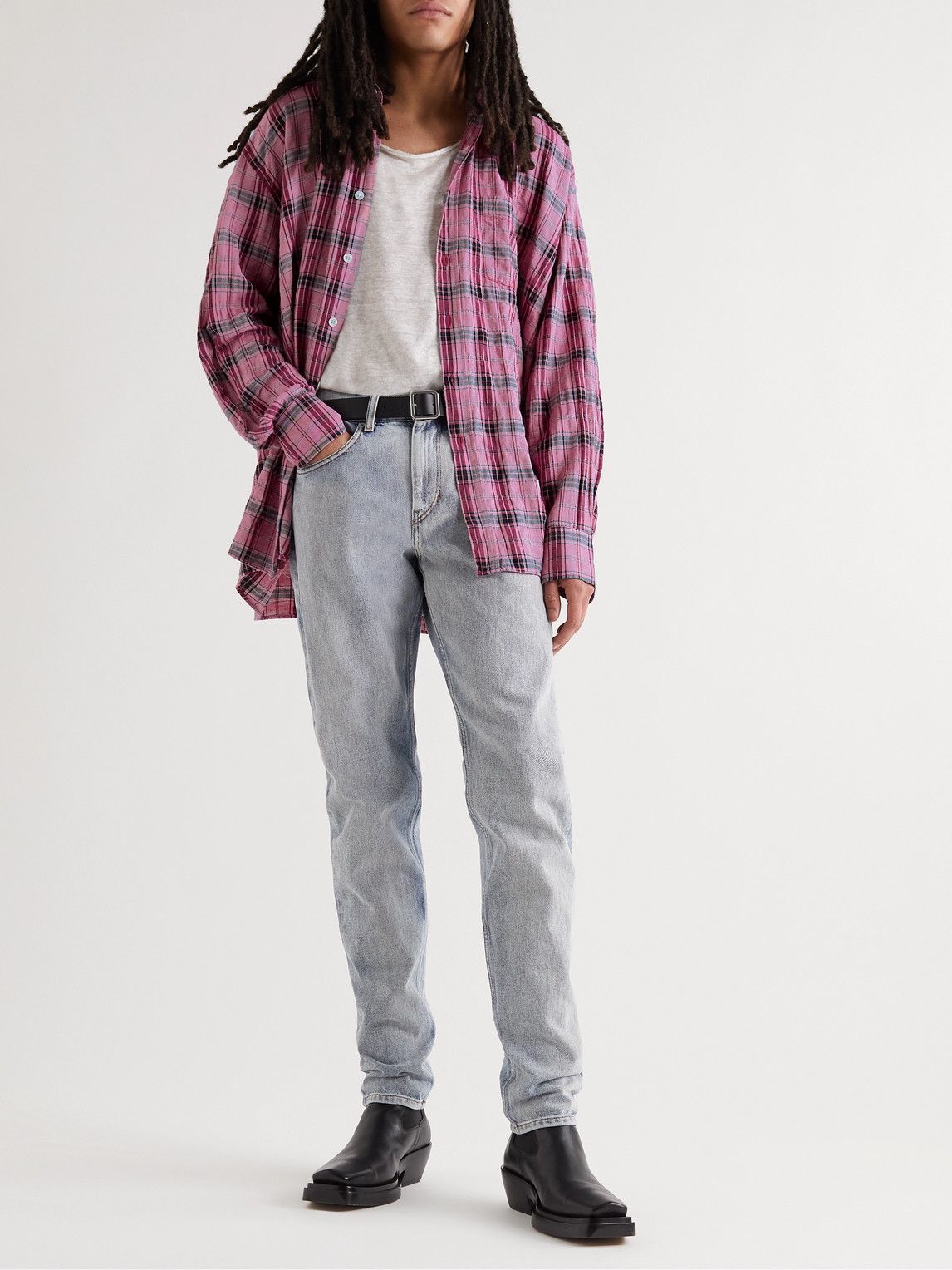 OUR LEGACY CHECK SHIRT ピンク チェックシャツ | www.tspea.org