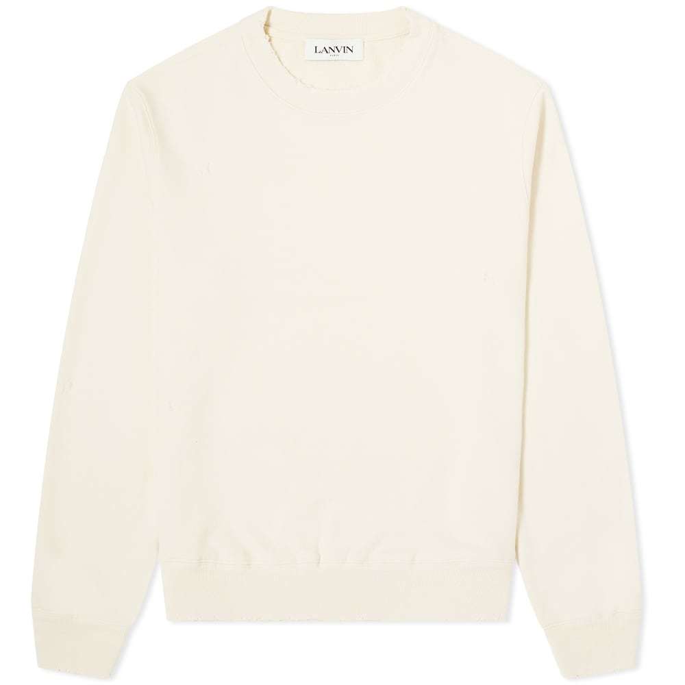 Lanvin Back Big Label Print Sweat Lanvin