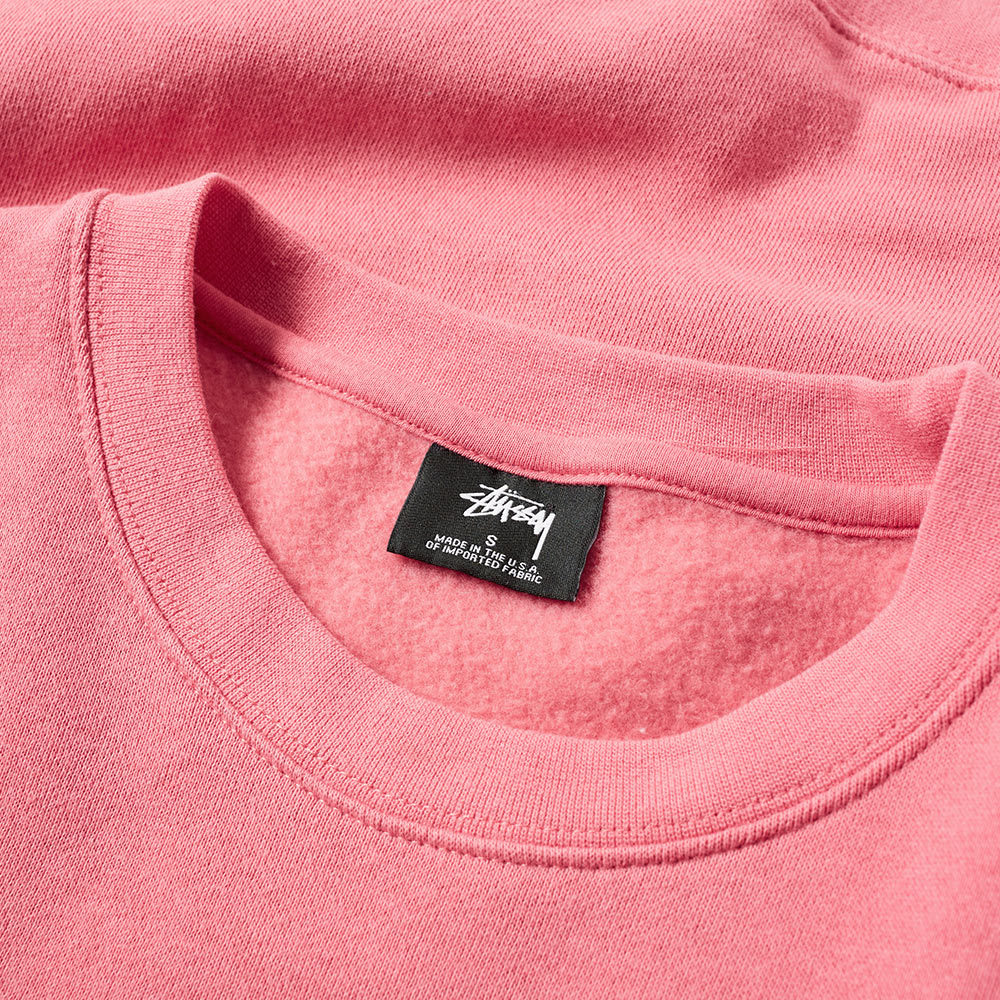 pink stussy jumper