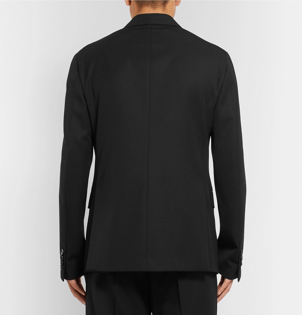 Berluti - Black Slim-Fit Virgin Wool Suit Jacket - Men - Black Berluti