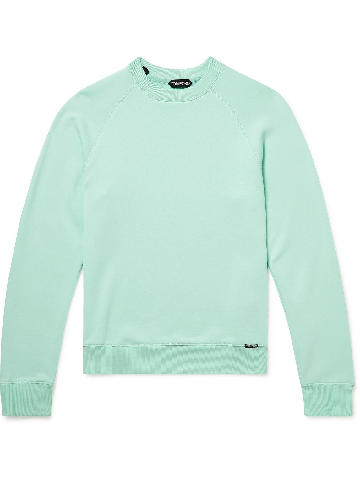 TOM FORD - Jersey Sweatshirt - Blue TOM FORD