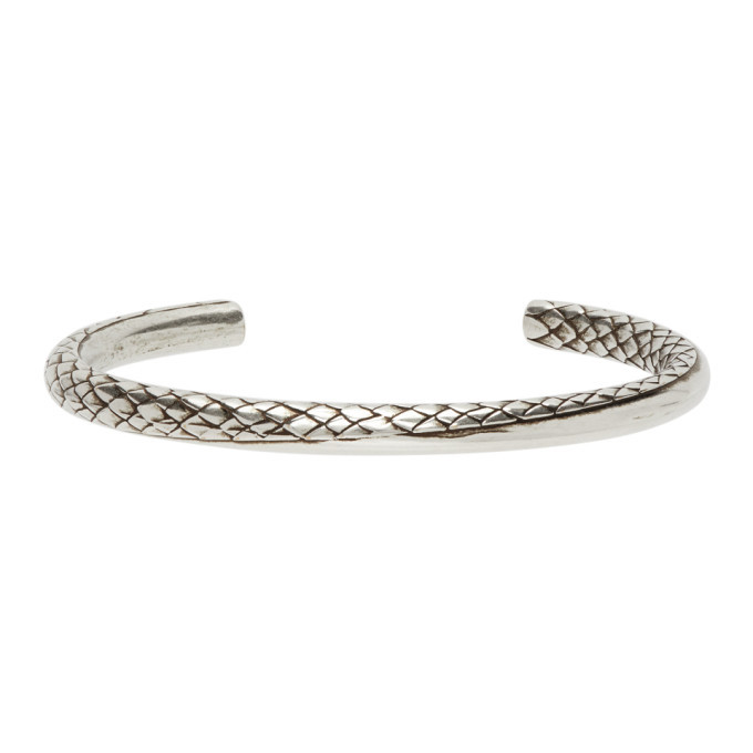 ysl cuff bracelet silver