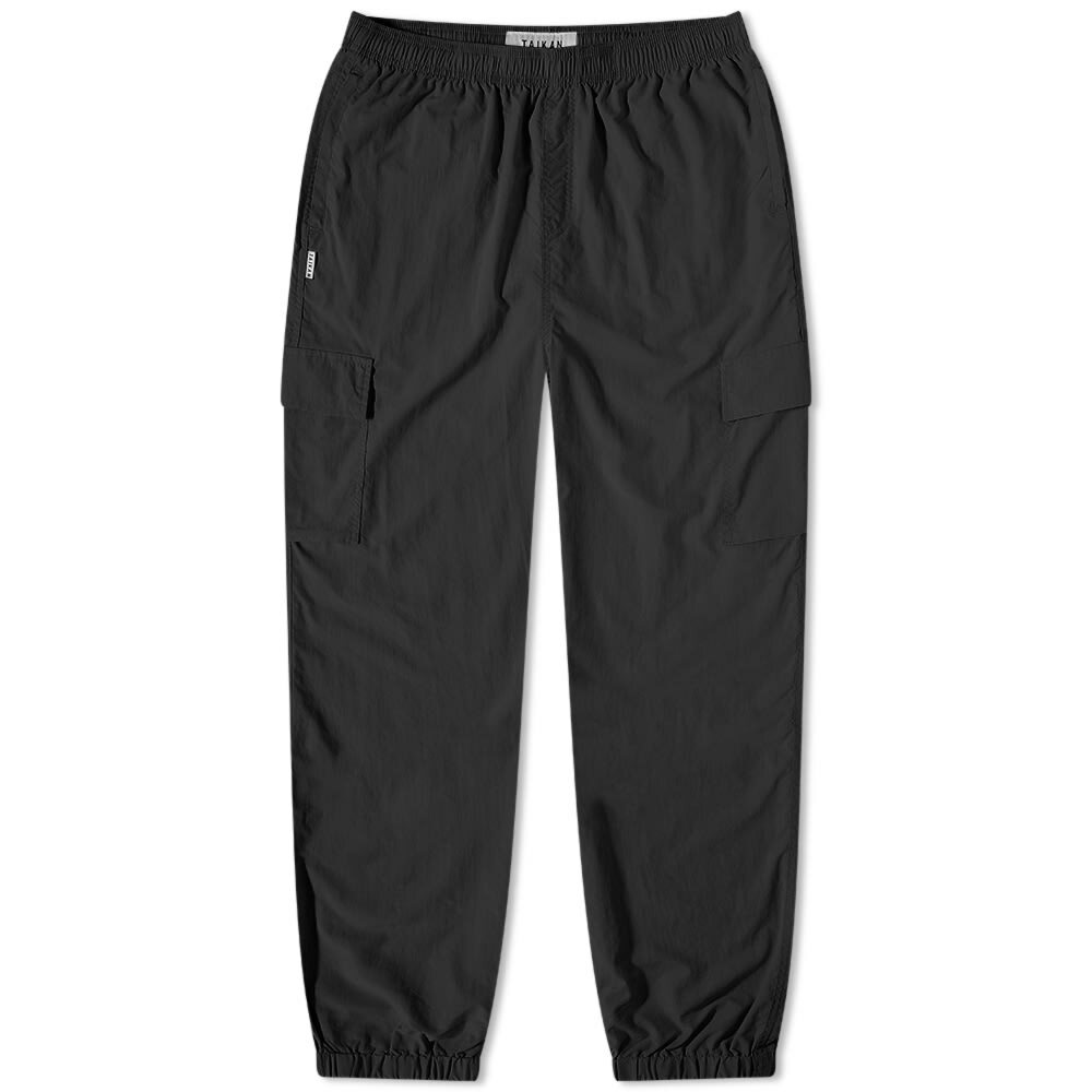 Taikan Men's Nylon Cargo Pant in Black Taikan