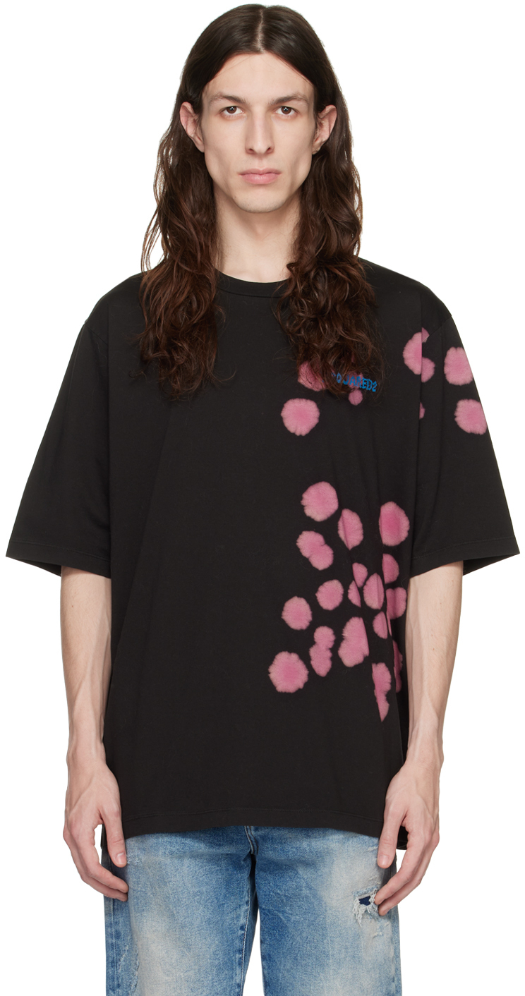 dsquared2 tie dye t shirt