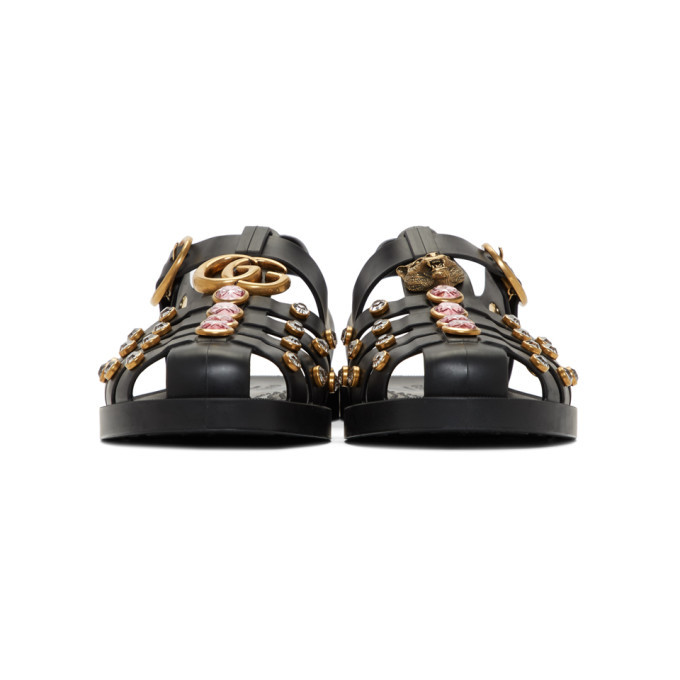 gucci cage sandals