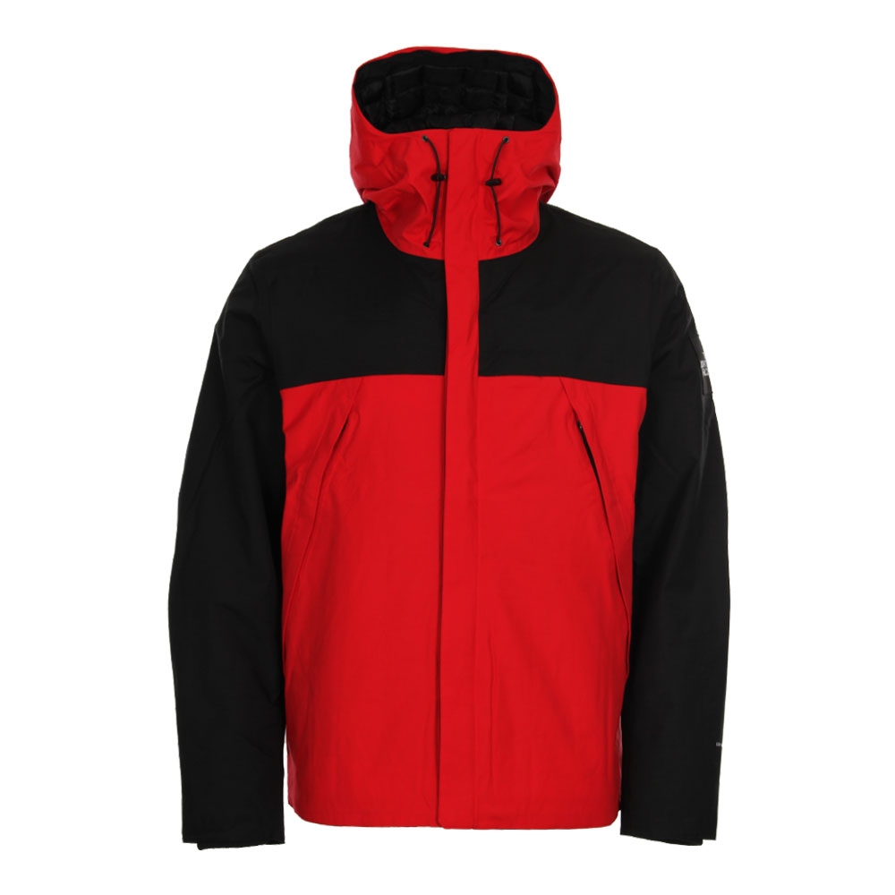 north face mountain jacket red