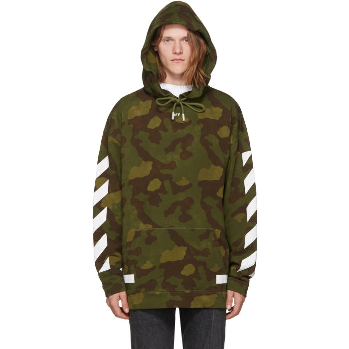 hoodie off white camo