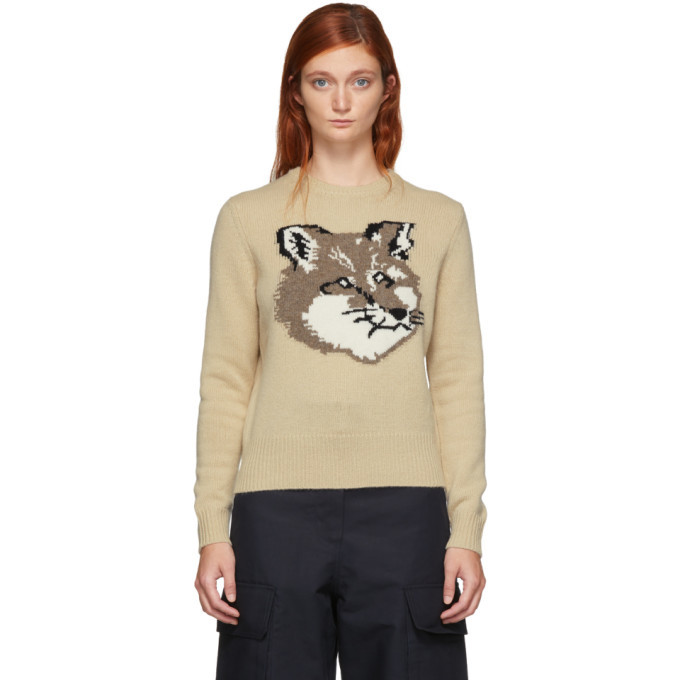 fox head pullover