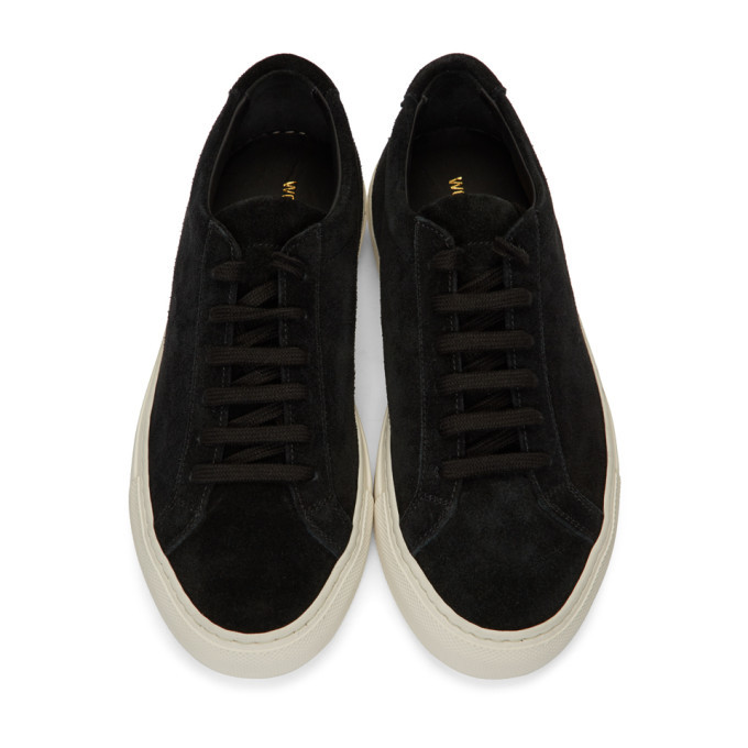 common projects achilles black suede