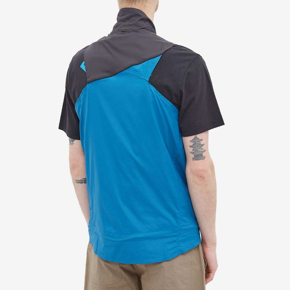 Klättermusen Men's Klattermusen Nal Vest in Blue Sapphire/Raven Black