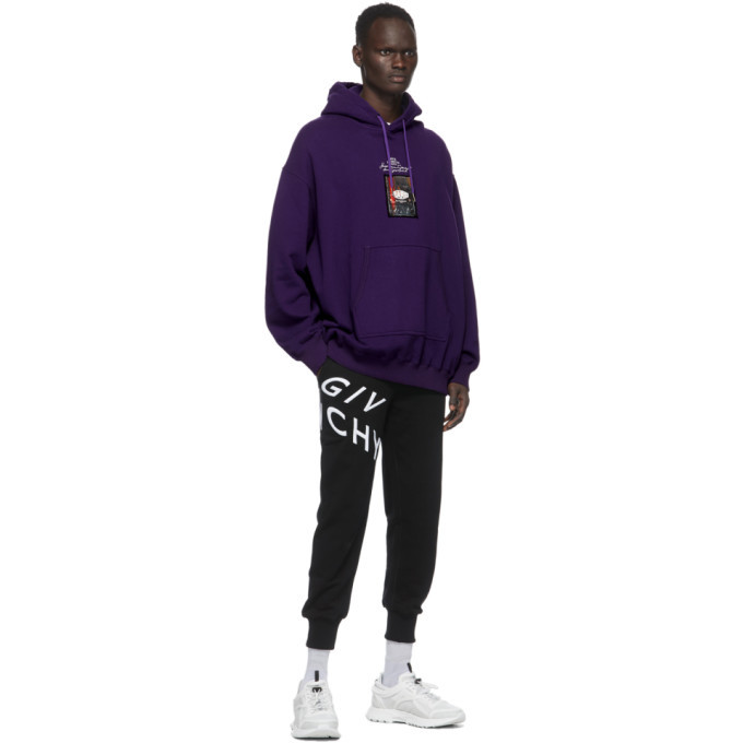 Givenchy Purple Studio Homme Hoodie Givenchy