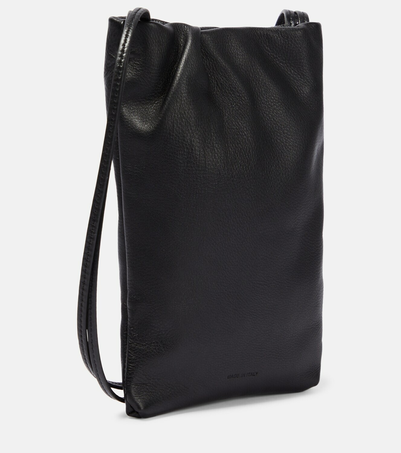 The Row Drawstring leather shoulder bag The Row