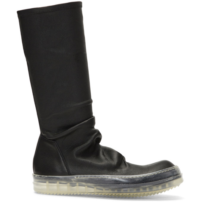 Rick Owens Black Sock Boots Rick Owens