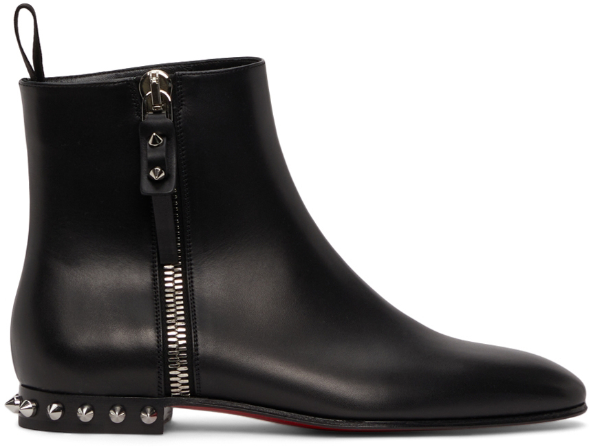 louboutin studded boots