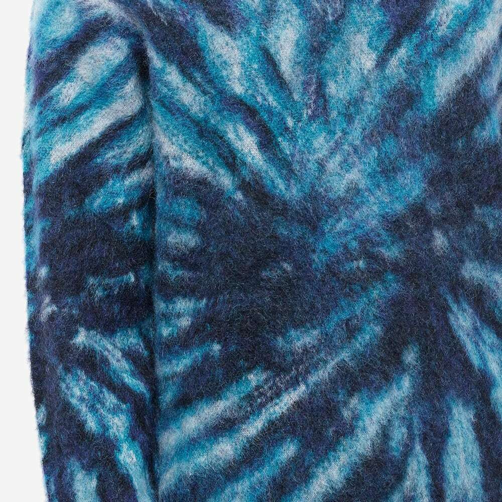 Comme des Garçons Homme Plus Men's Mohair Tie Dye Print Crew Knit