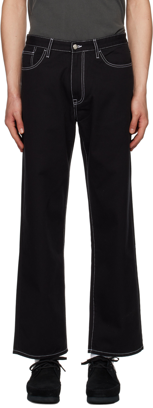 Noah Black Work Jeans Noah NYC noah-black-work-jeans-noah-nyc