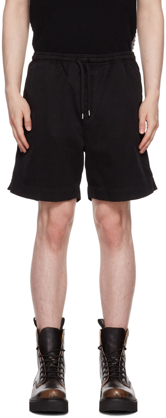 Schnayderman's Black Cotton Shorts